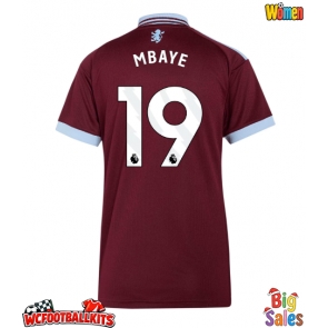 Aston Villa Ibrahim Mbaye #19 Replica Home Stadium Shirt for Women 2026-27 Short Sleeve